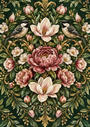 Botaniczna elegancja — rewers standardowe
