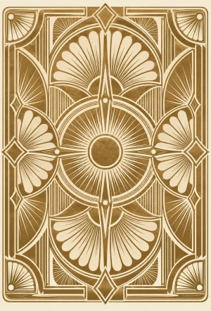 Jasne Art Déco — rewers standardowe