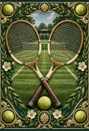 Tenis — set i mecz — rewers standardowe