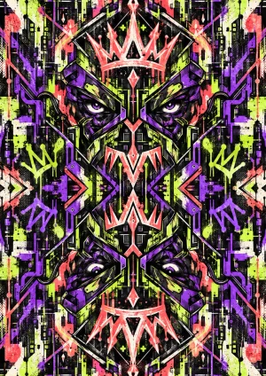 Glitch Rebels — Cyberpunk — rewers standardowe