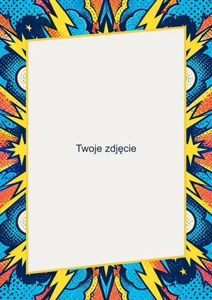 Komiks — Twoja historia — na zdjęcie — rewers na zdjęcie