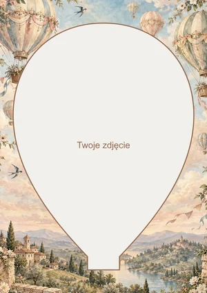 Komplet foto — Balon wspomnień — rewers na zdjęcie