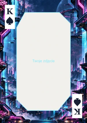 Foto — Neonowy portal — przykładowy król
