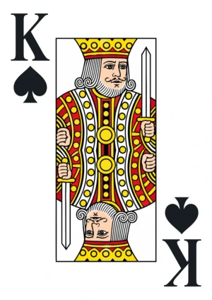 Pokerowy — przykładowy król